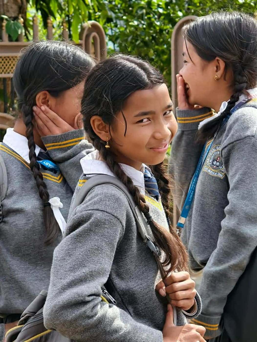 Students of Lissi Pearl Higher Secondary School